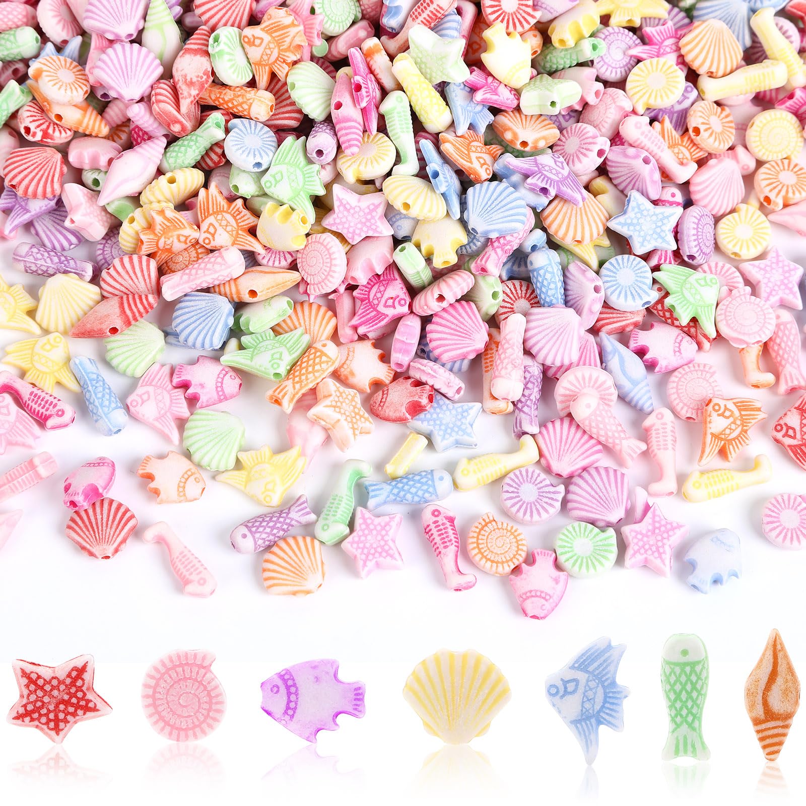Augshy 700PCS White Letter Beads Alphabet Beads for Making DIY (6mm) | Premium Acrylic Cube Shape, Ideal Bracelets and Keychains, Large Hole Design for Easy Paracord Threading