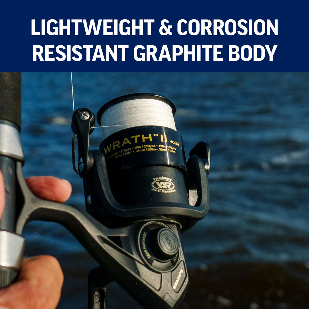 Penn Wrath II Spinning Reel and Fishing Rod Combo