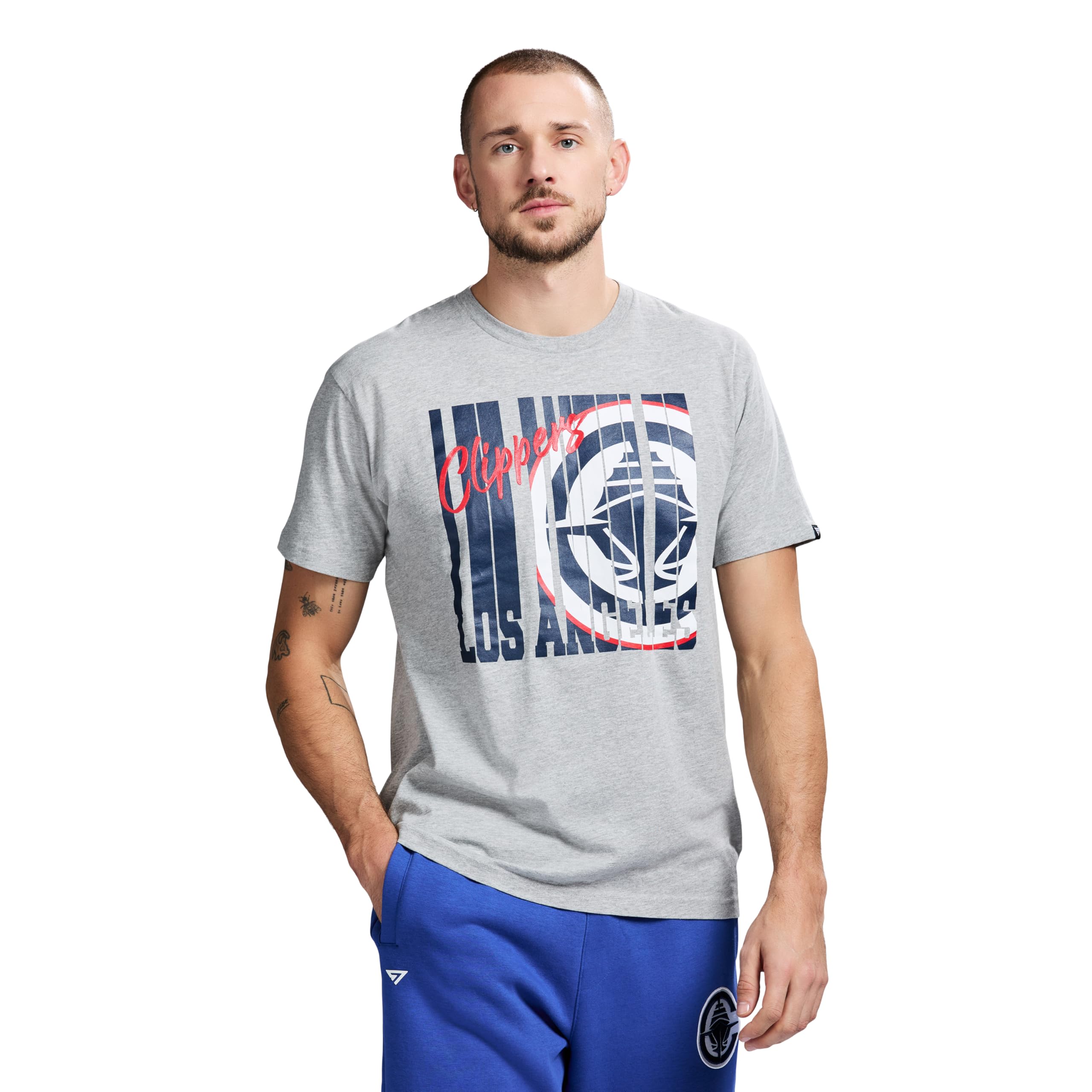 Game 7 NBA Mens Game 7 X NBA Officially Licensed Men's Graphic Short Sleeve Lightweight Crew Neck Cotton Team T-Shirt