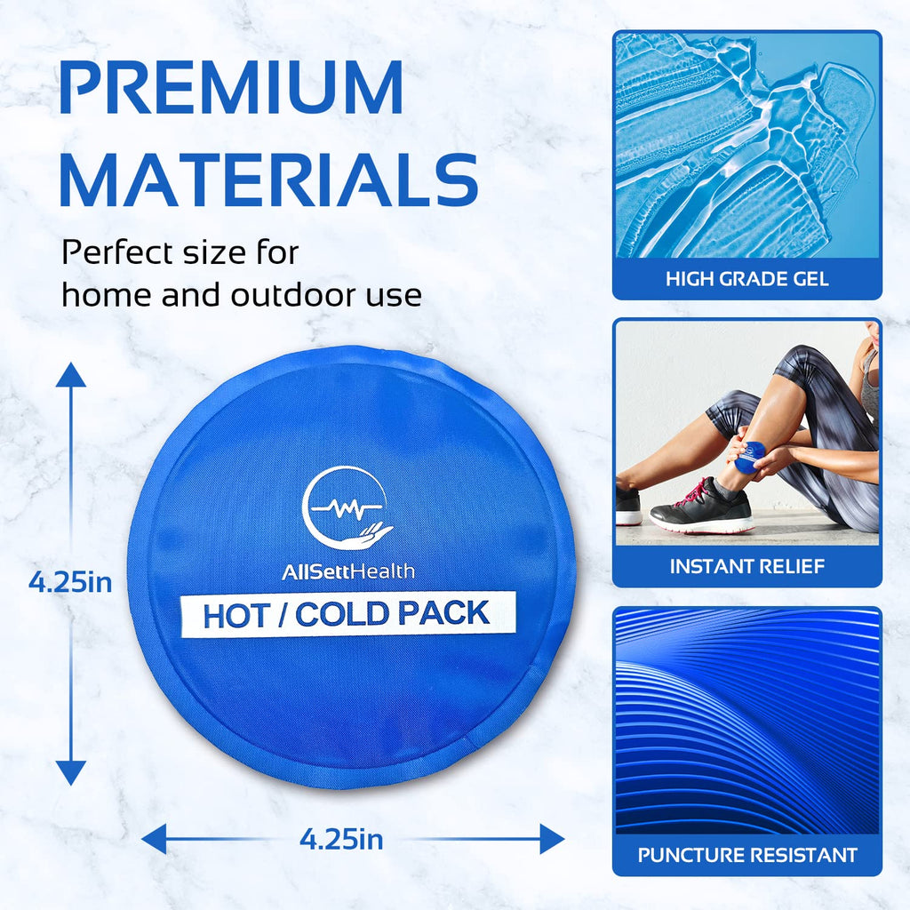 Reusable Ice Packs for Injuries Reusable | 11"x 14.5"- 2 Pack XL | Hot & Cold Pack | Large Ice Pack for Back Pain Relief, Flexible When Frozen | Cold Compress for Back, Knee, and Shoulder Injuries
