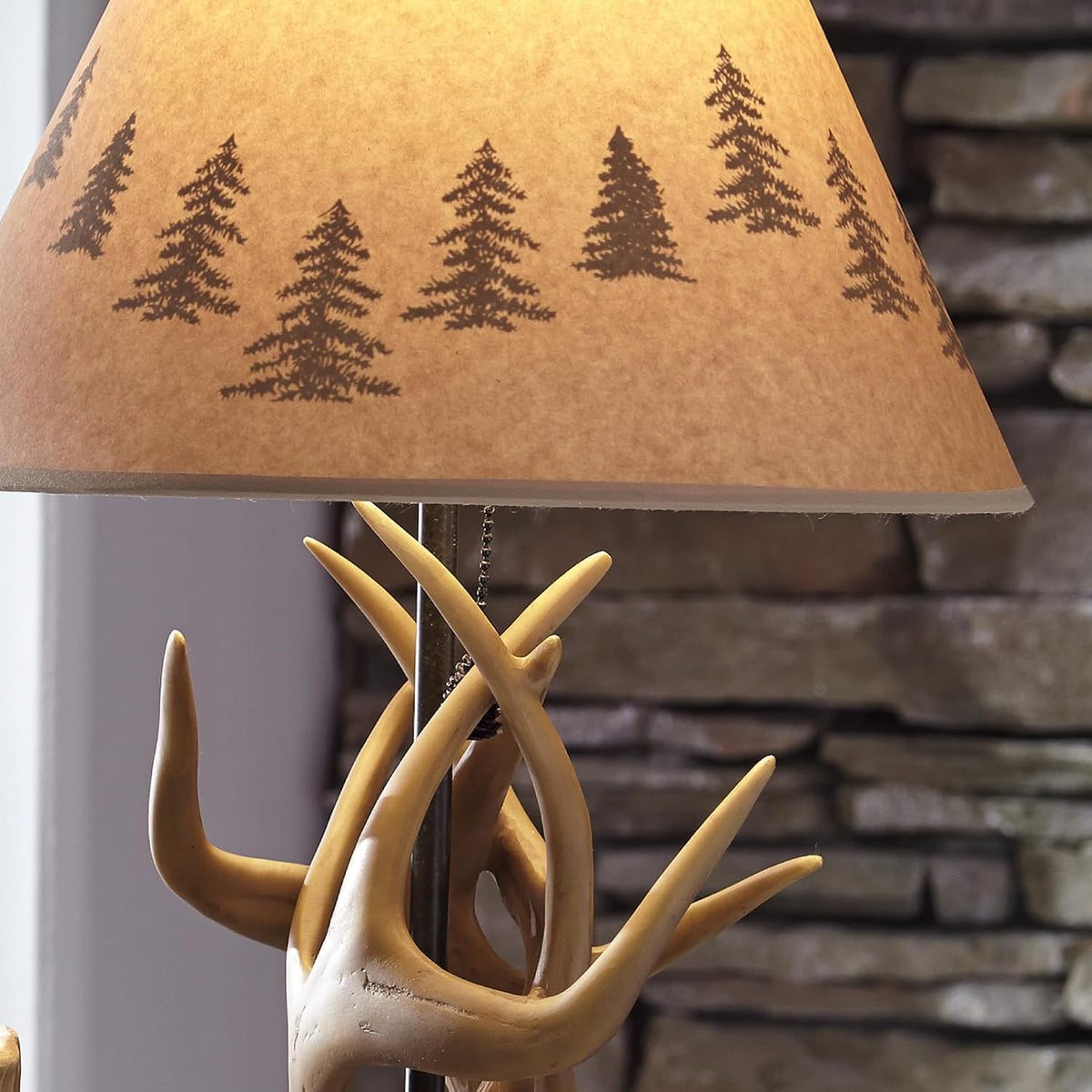 Signature Design by Ashley Derek Rustic Table Lamps, Living Room, Set of 2
