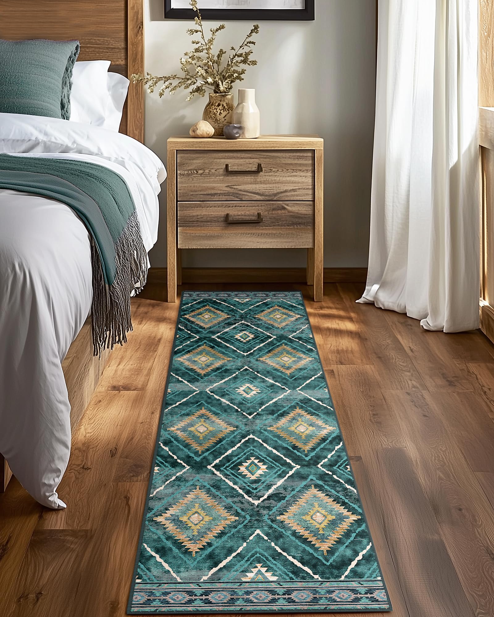 BESTSWEETIE Area Rug 2x3 Rug Machine Washable Non-Slip Low Pile Print Pattern Western Rug for Living Room Bedroom Entryway Tribal Series-Abstract/Cowhide