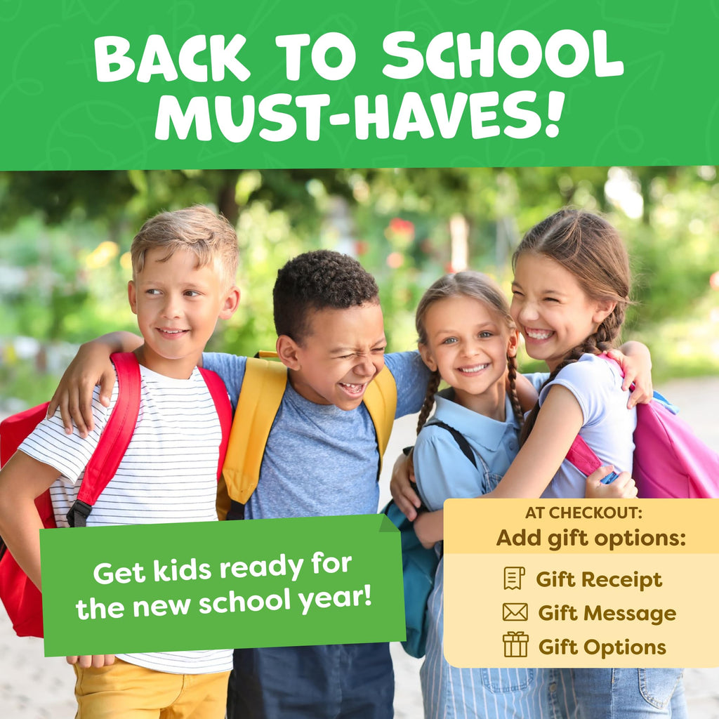 Multiplication Chart Poster & Math Posters for Elementary School - 13pc Learning Posters for Kids Ages 3-5 6-10 - 16”x11” Multiplication Table Poster, Math Classroom Decor Must Haves - Back to School