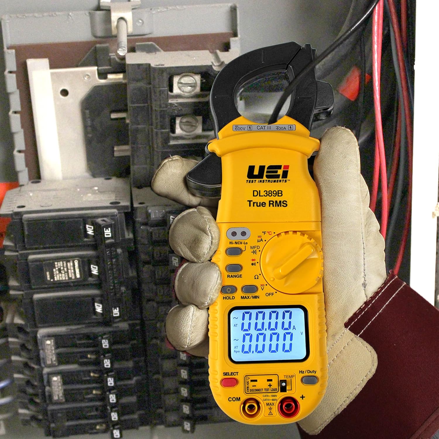 UEi Test Instruments DL389B True RMS Dual Display Clamp Meter