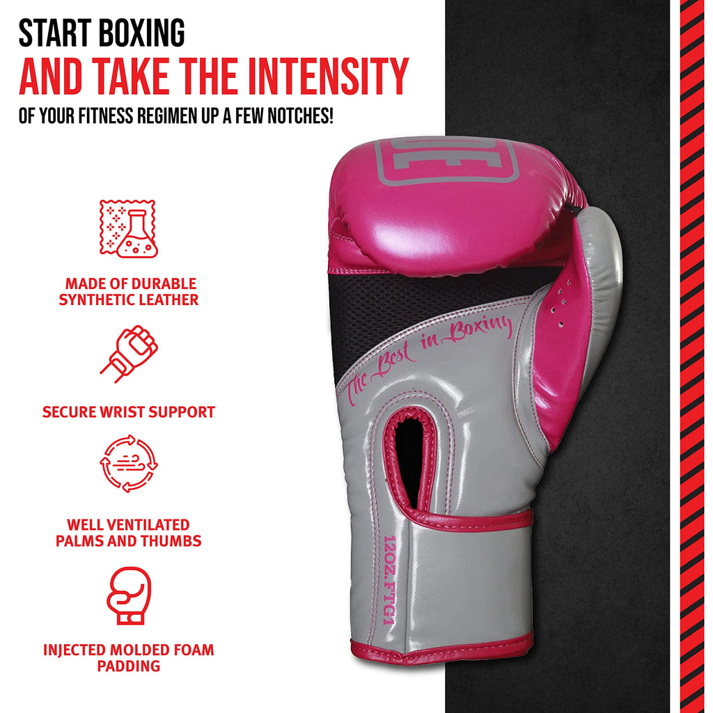 Ringside Apex Bag Gloves, IMF-Tech Boxing Gloves with Secure Wrist Support, Synthetic Boxing Gloves for Men and Women