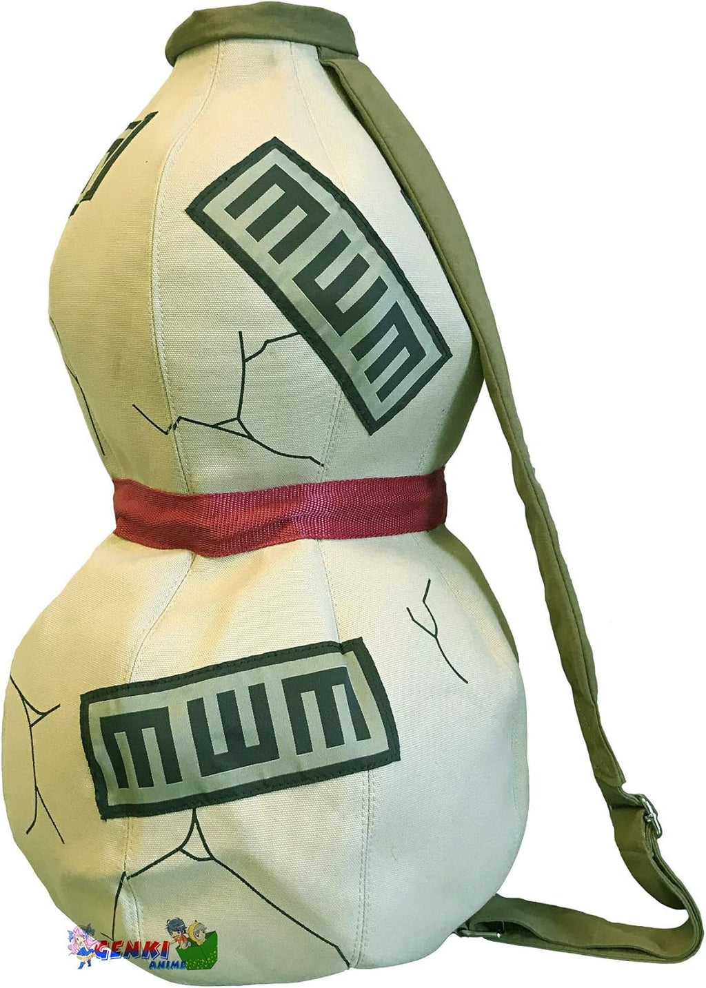JEWUNO Naruto Gaara's Gourd Special Backpack Bag ~ Official Licensed Gaara Backpack