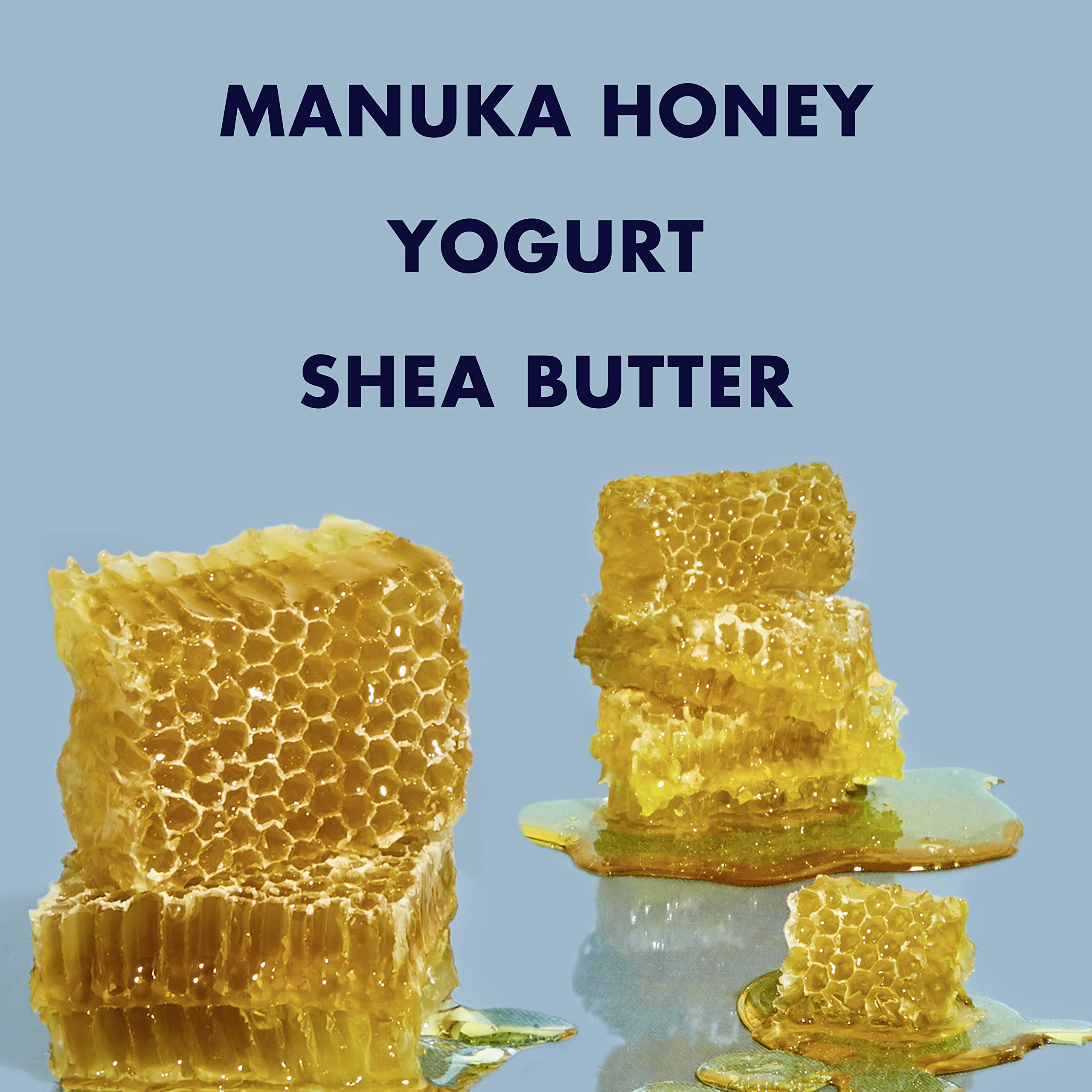 Shea Moisture Hair Mask - Manuka Honey & Yogurt, Hydrate + Repair Protein Power Treatment, Hair Treatment for Dry, Damaged Hair Care with Organic Shea Butter & Castor Oil for Hair, 8 Oz