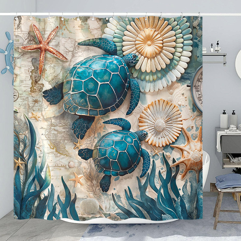 Stall Small Black and White Misty Forest Shower Curtain Ombre Gray Grey Mountain Pine Tree Waterproof Fabric Shower Curtains for Bathroom Nature Woodland Decorative Bath Curtain Decor 36×72 Inches