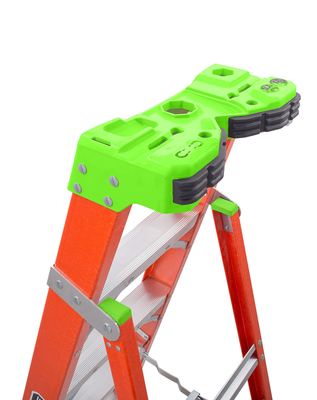 Louisville Ladder 4-foot Fiberglass Cross Step Ladder, 300-Pound Load Capacity, Type IA, FXS1504
