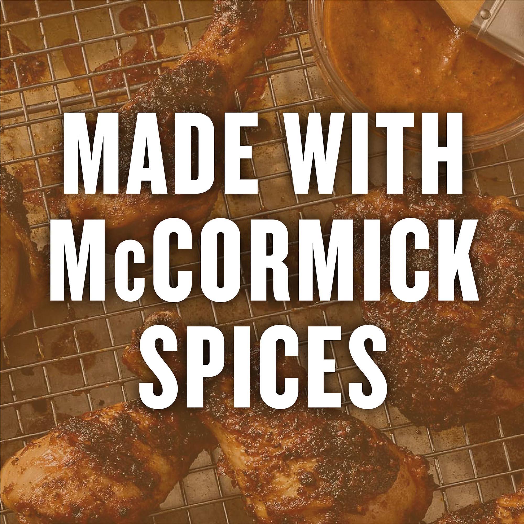 McCormick Grill Mates Brown Sugar Bourbon Seasoning, 3 oz