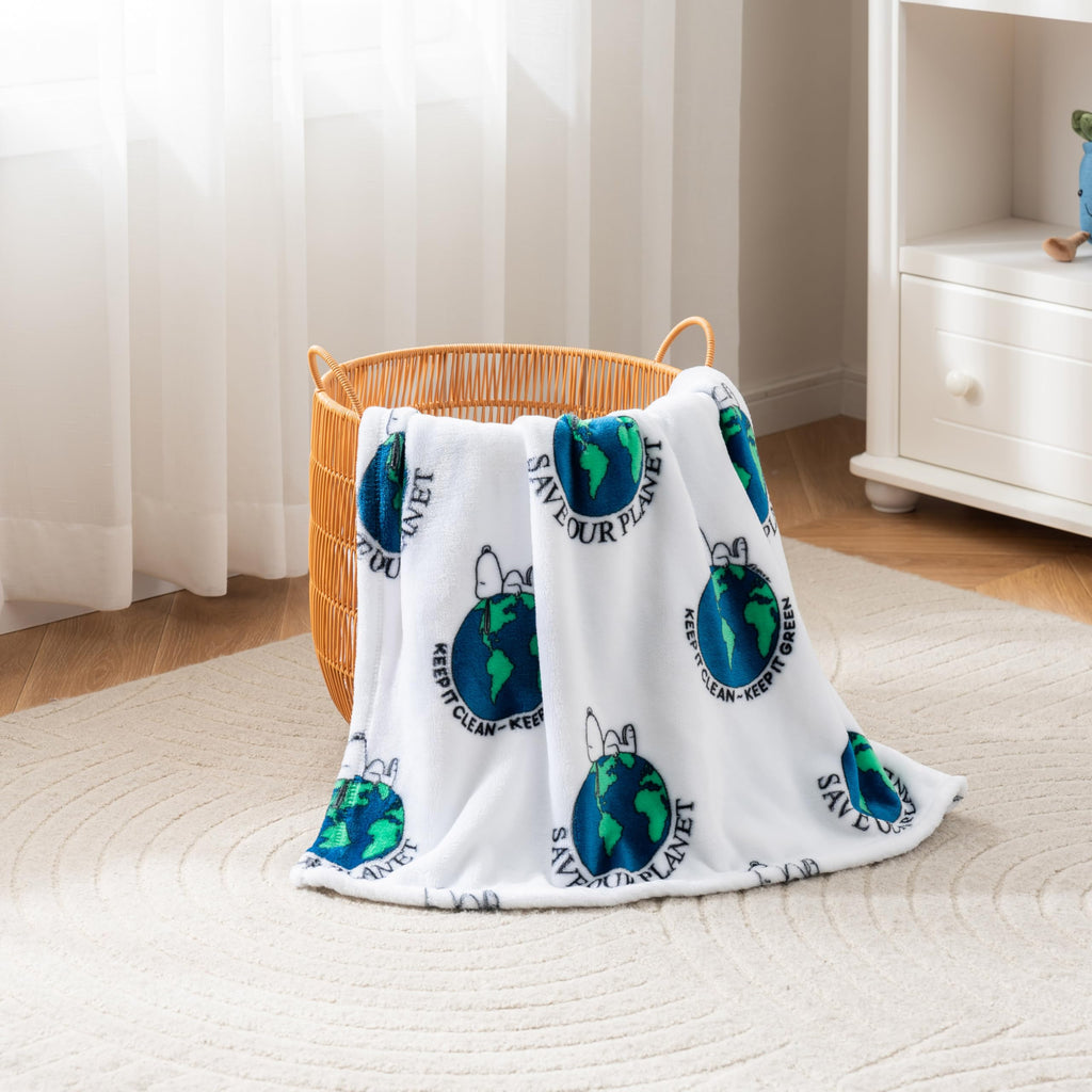 Berkshire Blanket VelvetLoft® Luxury Soft Polyester Throw Blanket, Don’t Let The Pigeon Drive The Bus, 50 x 70in(Official Mo Willems® Product)