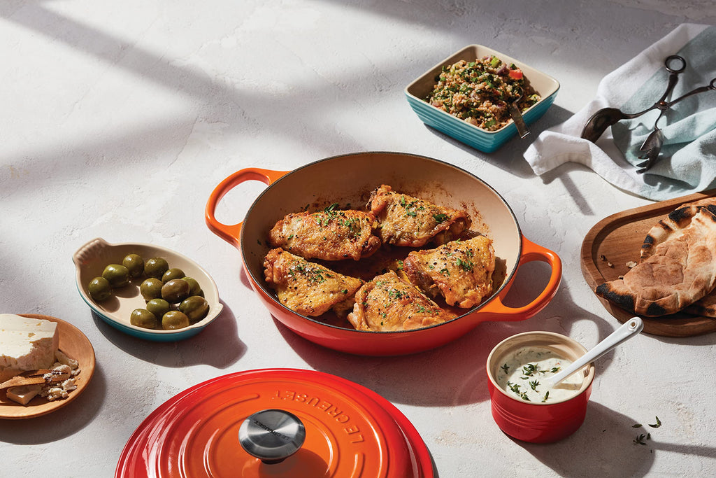 Le Creuset Enameled Cast Iron Signature Braiser, 3.5 qt., Artichaut