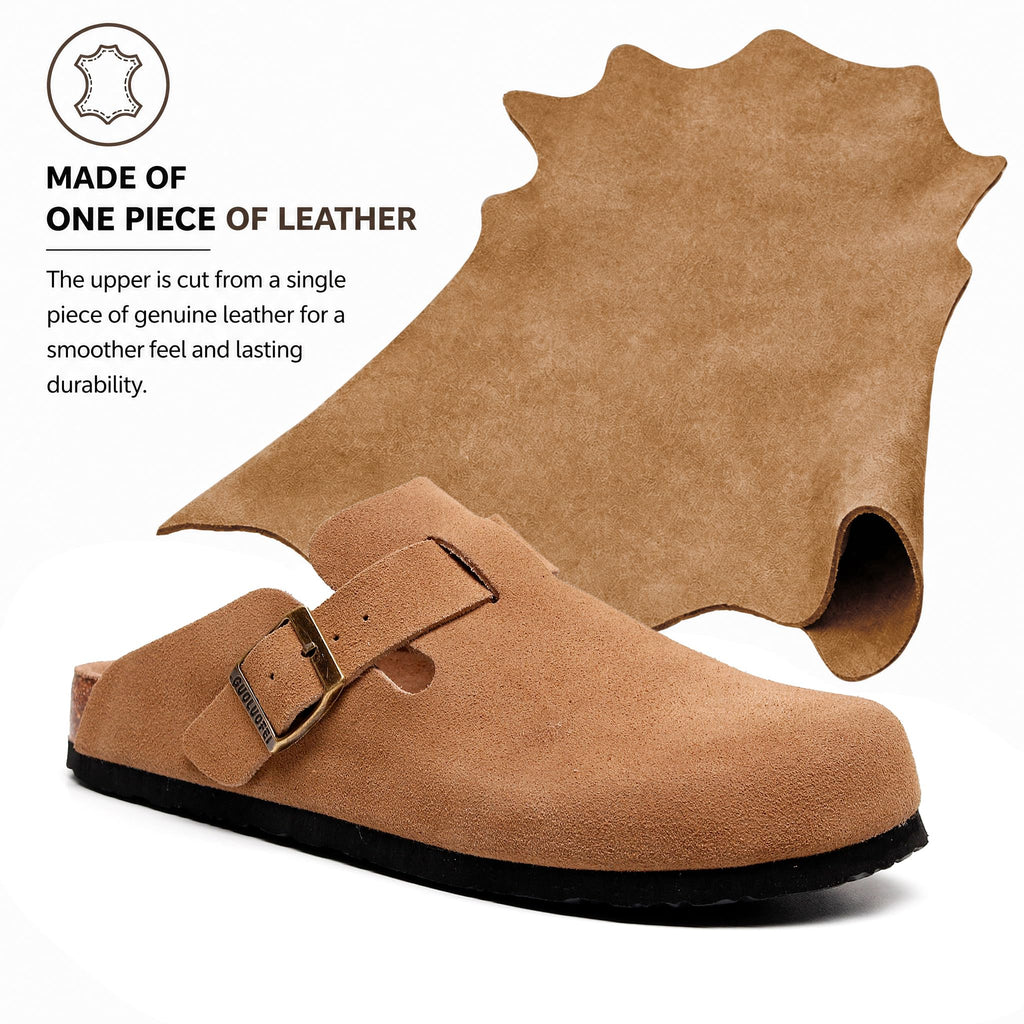 Clogs For Women, Womens Clogs- Mules House Slipers With Arch Support And Adjustable Buckle
