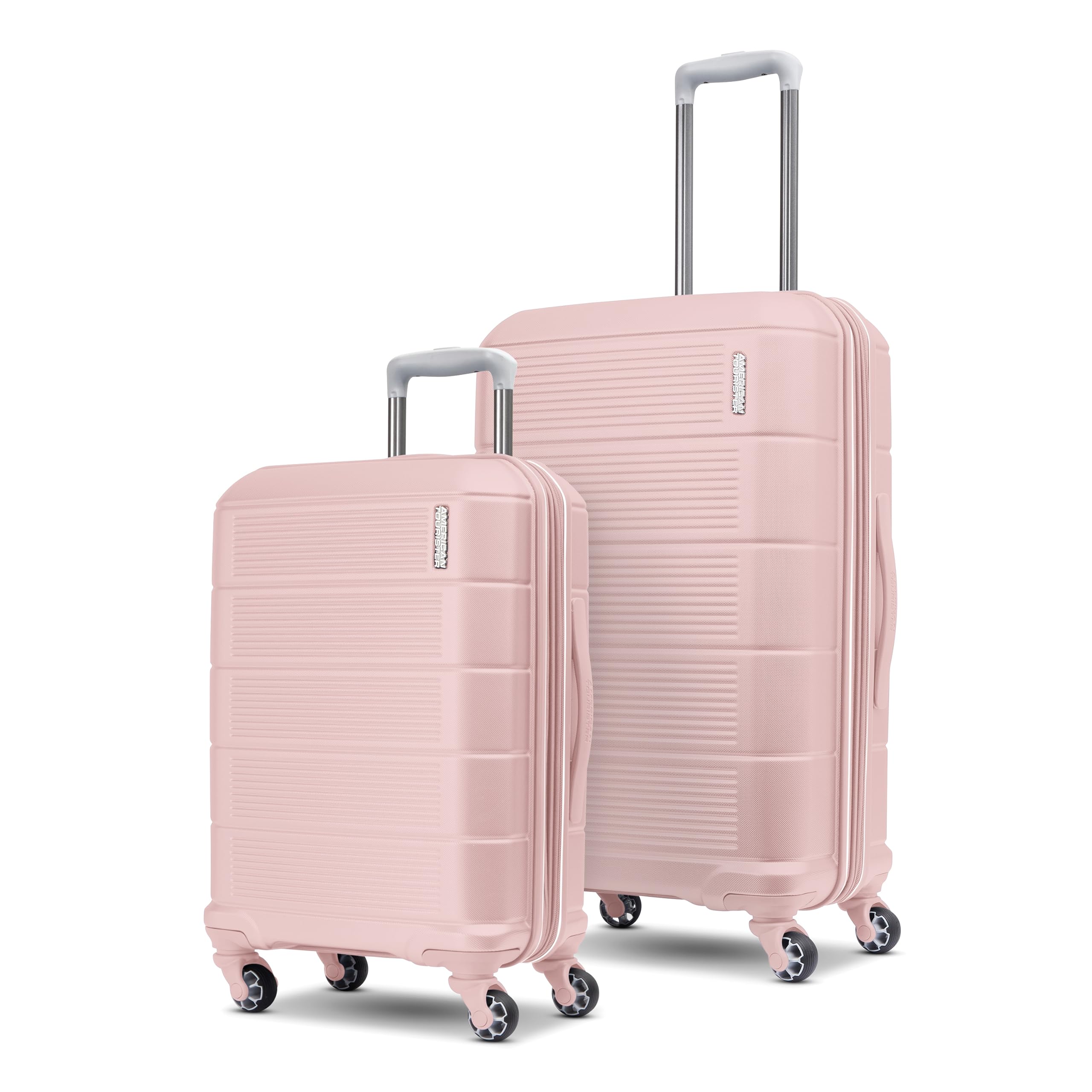 American Tourister Stratum 2.0 Expandable Hardside Luggage with Spinner Wheels, 2-Piece Set 20/28, Blue