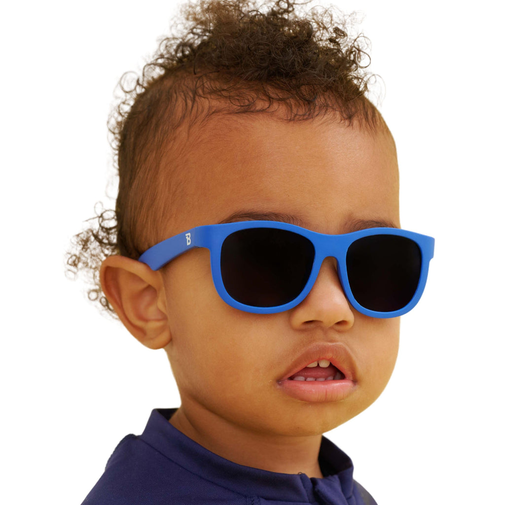 Babiators Original Navigator Baby & Toddler Sunglasses | 100% UV Protection, Shatter-Resistant, Flexible Rubber Frames