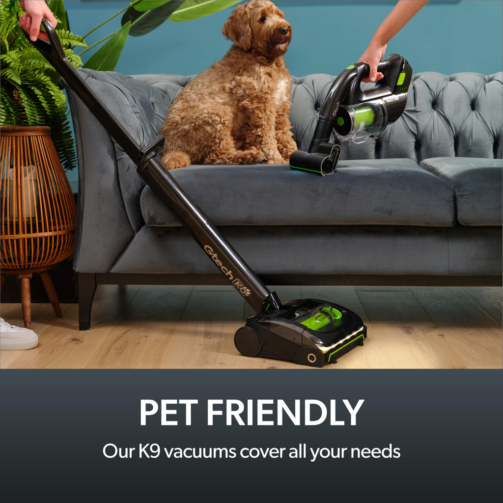 Gtech System Platinum Bundle Vacuum Cleaner Bundle - Includes the AirRam Platinum Upright and the Multi Platinum Handheld - Rechargeable 22V Lithium Ion Battery - Anti-Hair Wrap