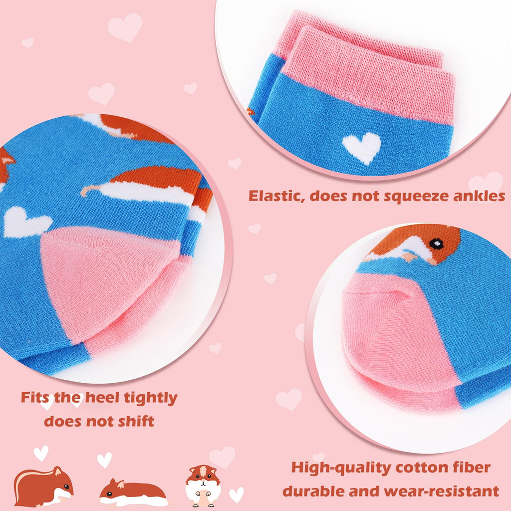 Jeasona Women's Cute Socks Funny Christmas Birthday Gifts for Women Mom Teenage Girls