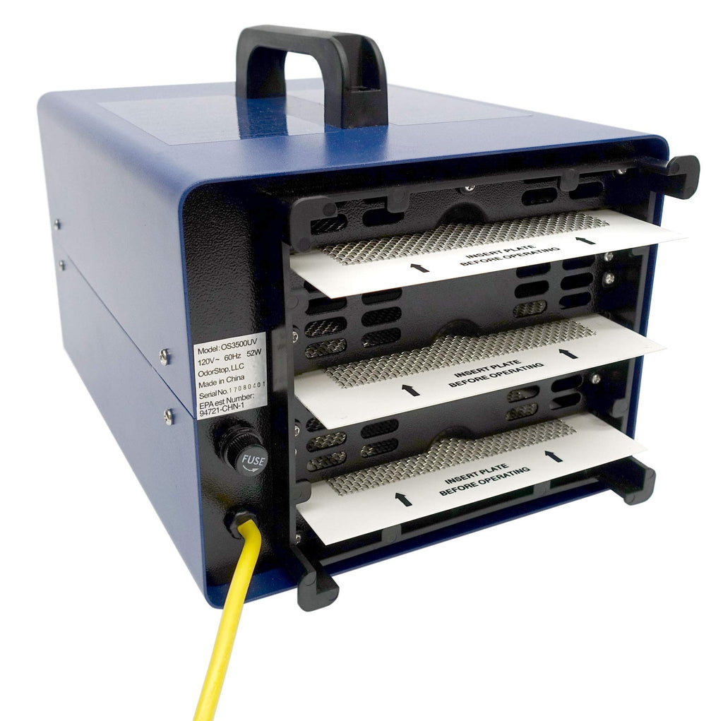 OdorStop Professional Grade Ozone Generators (900 Sq Ft + UV)