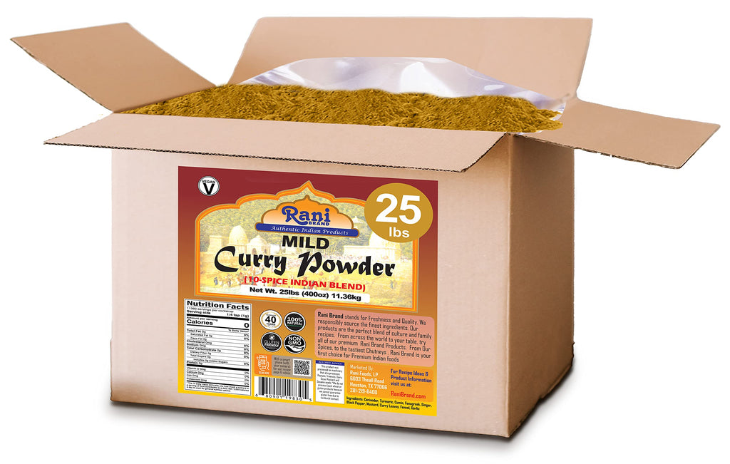Rani Curry Powder Mild (10-Spice Authentic Indian Blend) 3oz (85g) PET Jar ~ All Natural | Salt-Free | NO Chili or Peppers | Vegan | No Colors | Gluten Friendly | NON-GMO | Kosher | Indian Origin