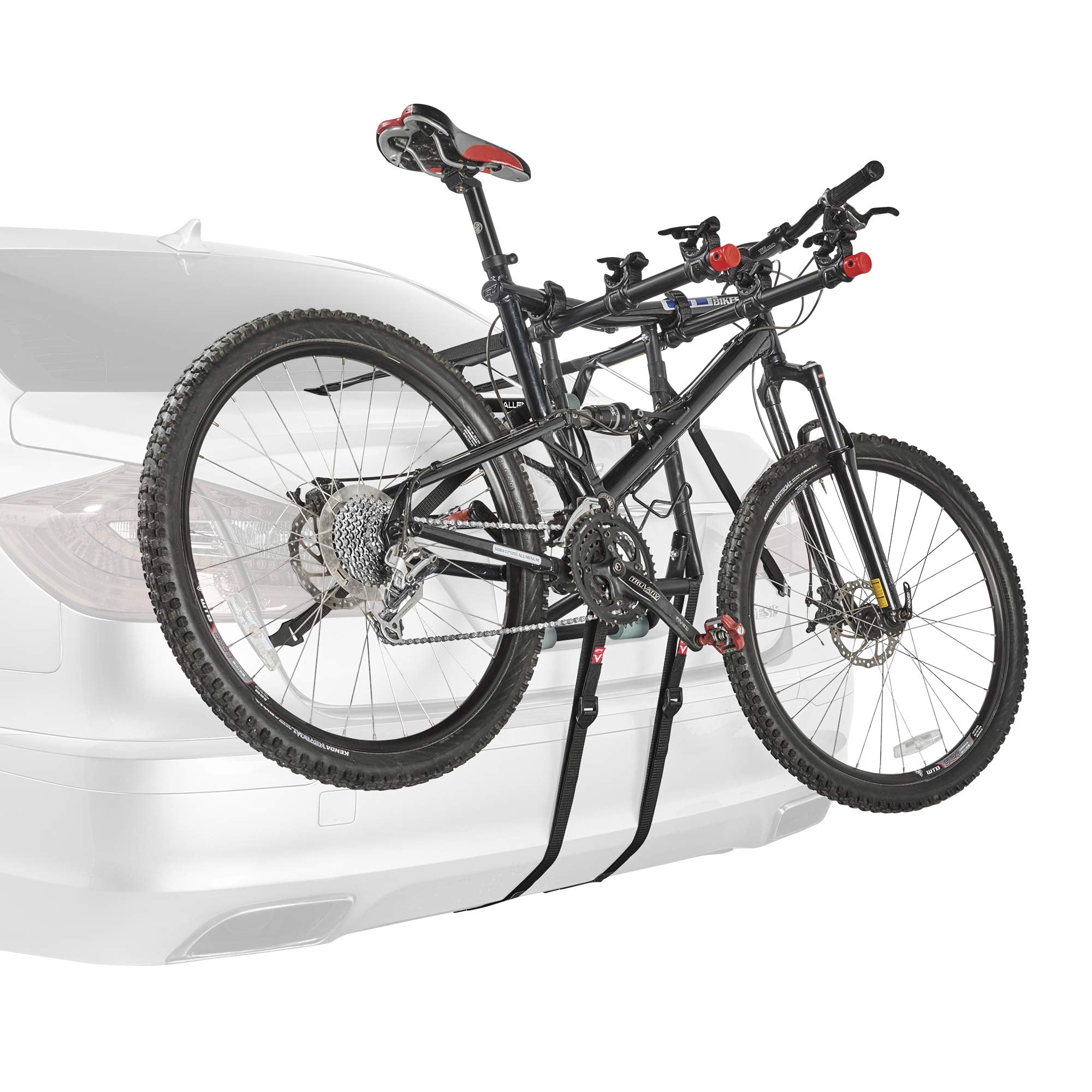 Allen Sports Deluxe 2-Bike Trunk Mount Rack, Model ZN102, Black