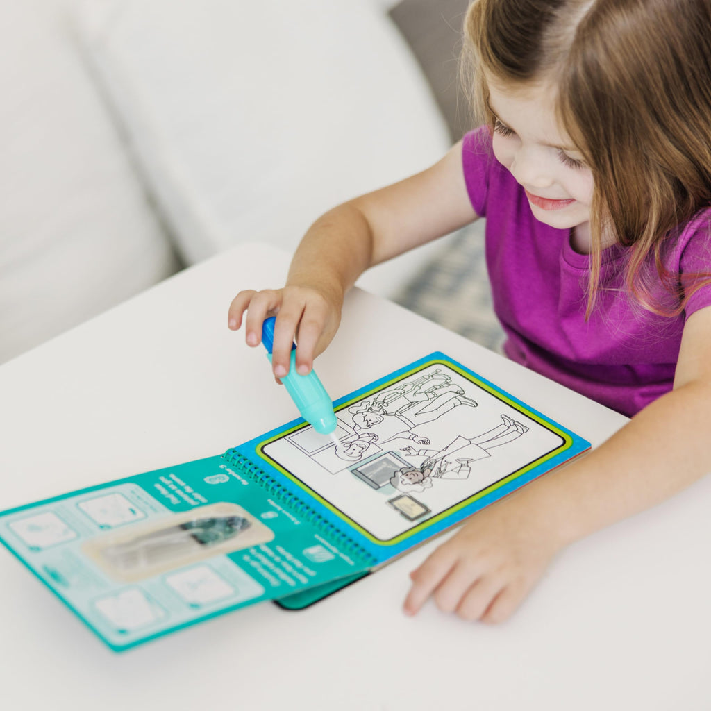 Melissa & Doug On The Go Water Wow! Reusable Water-Reveal Activity Pad – Adventure