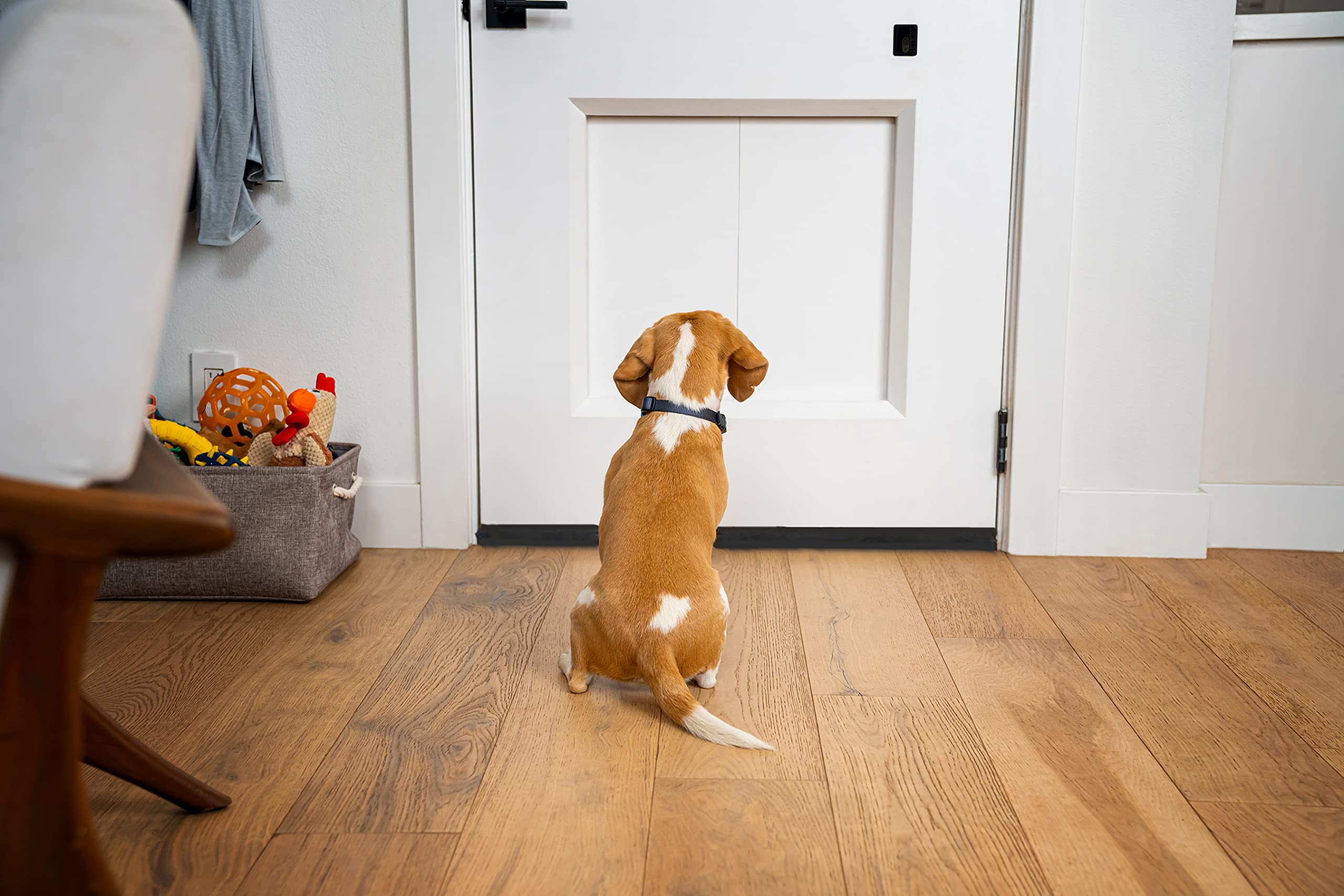 BKSAI Door Draft Stopper for Doors No Adhesive Draught Excluder Under Door Wind Blocker for Bottom of Door,Reduce Noise Draught Excluder Sweep Sound Proof (Beige 24-29IN / Distance Under The Door 1IN)