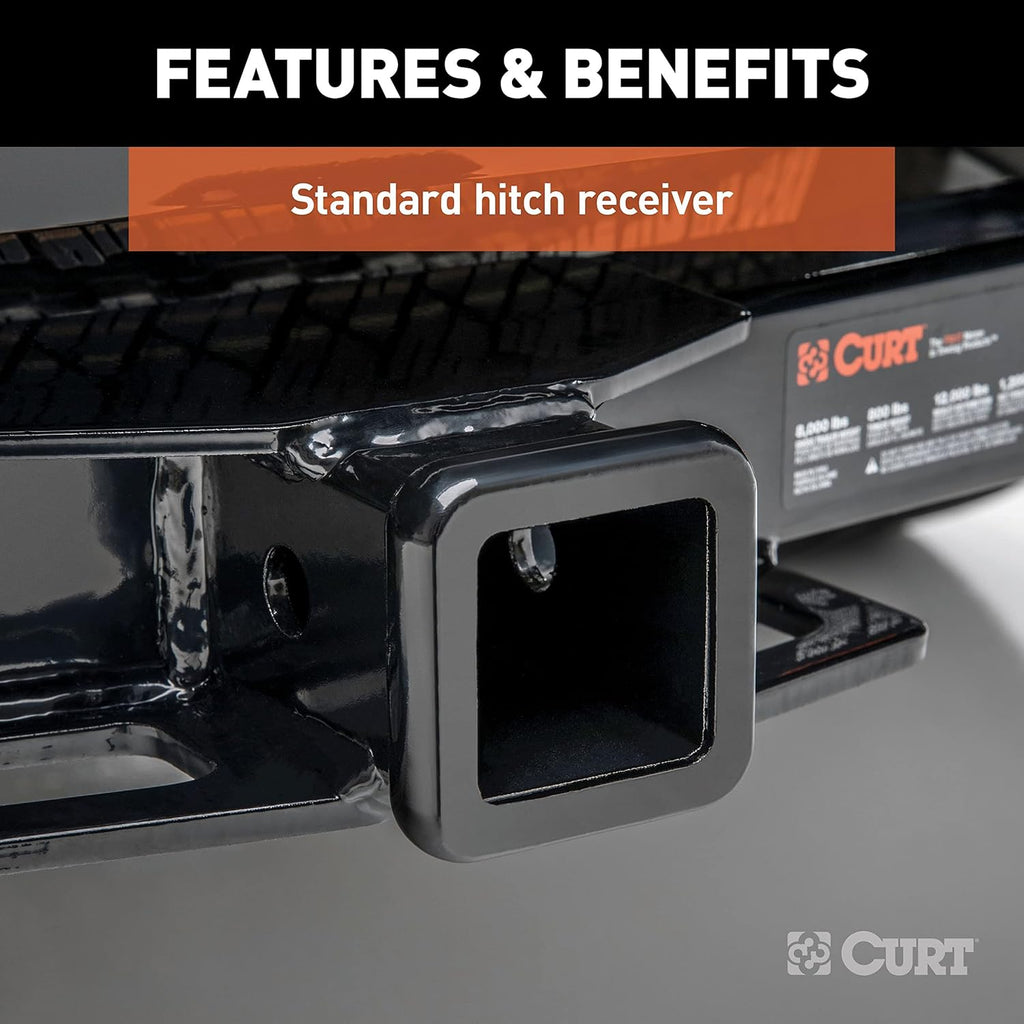 Curt 13193 2 inch Recevier Class III Tailer Hitch for Ford Transit