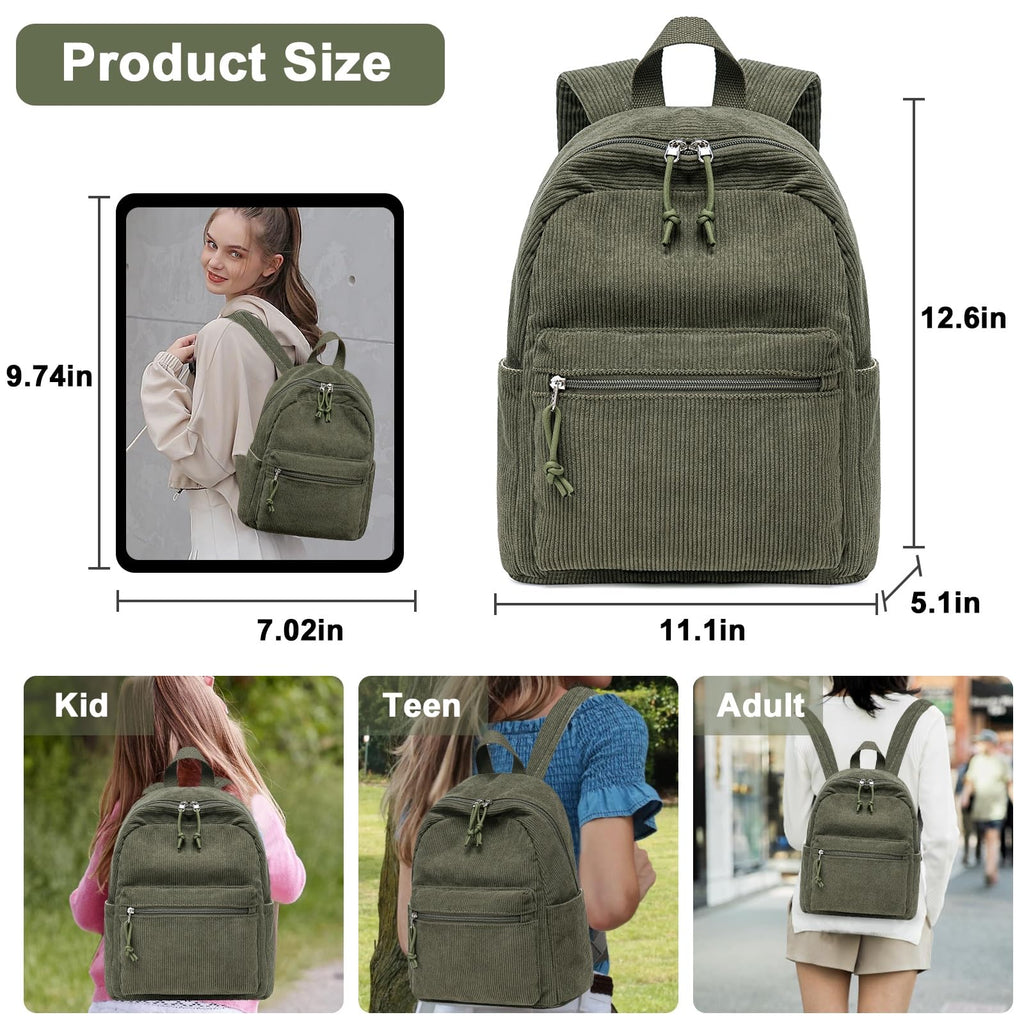 BTOOP Mini Backpack Women Girls Water-resistant Small Backpack Purse Shoulder Bag for Womens Adult Kids School Travel