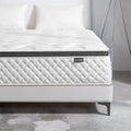 Deegari King Mattress,12 Inch King Size Mattress in a Box,Gel Memory Foam and Innerspring Hybrid Mattresses with Individual Pocket Spring for Motion Isolation,Pressure Relief,Medium Firm Feel