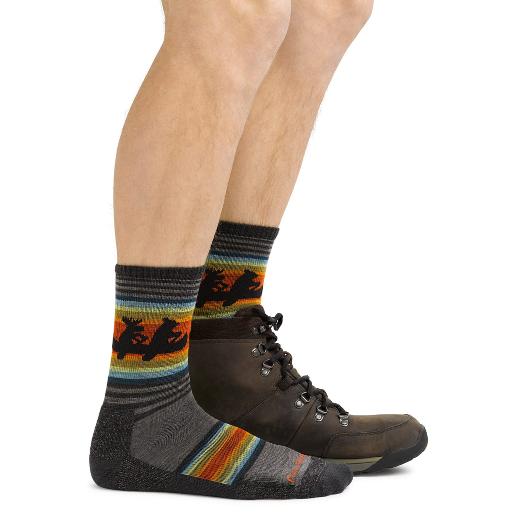 Darn Tough Vermont Men's Willoughby Micro Crew Lightweight with Cushion Sock (Style 5003)