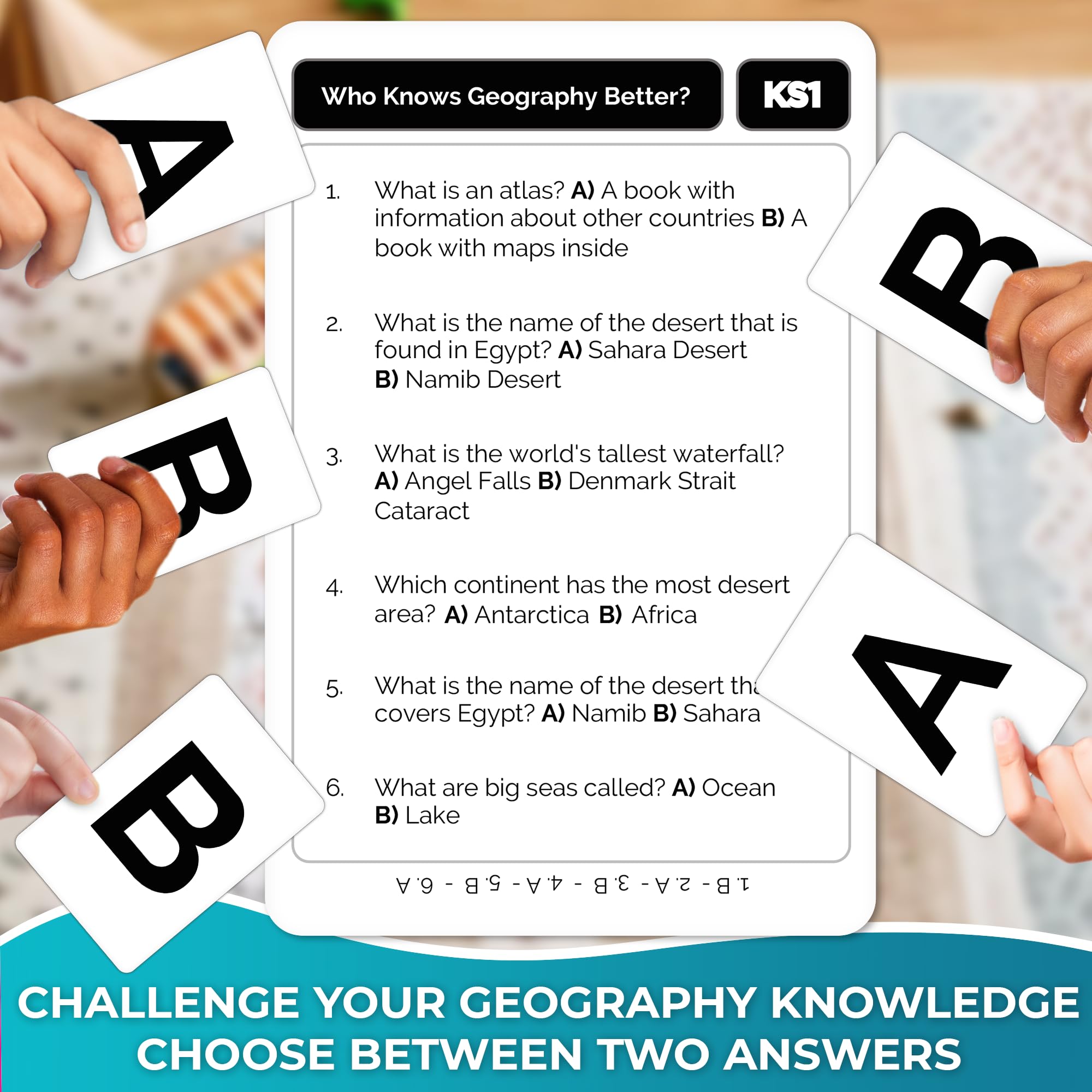 Family Board Games for Kids and Adults - Trivia Card Games for Kids 8-12 and Adults - Who Knows Me Better for Family Game Night - 500+ Facts Questions from Ages 6-8 — Fun Travel Car Activities for 5+