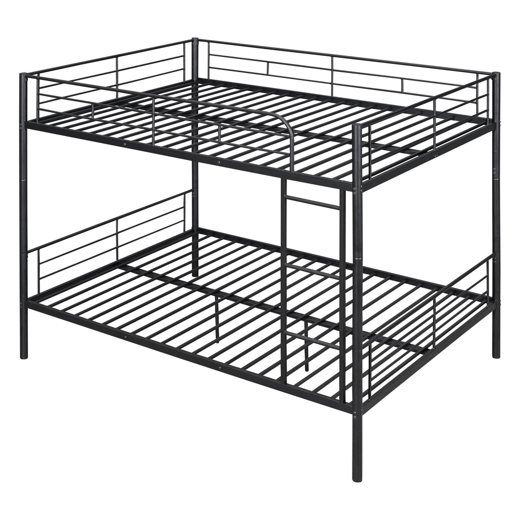 DNYN Twin Size Loft Bed with Desk & Storage Drawers& Table Set for Kids Bedroom,Covertible Twin-Over-Twin Bunkbeds Design,Easy Assemble & Space Saving & No Box Spring Needed,for Small Space, Black
