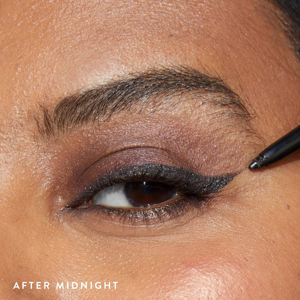 LAURA GELLER NEW YORK INKcredible Gel Eyeliner - Blackbird - Waterproof Smudge-proof Eyeliner Pencil - Built in Sharpener