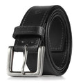Wrangler Men’s Leather Belt, Country Casual Every Day Belt for Jeans