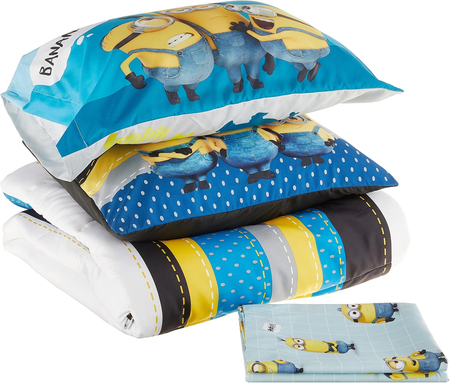 Franco Kids Bedding Super Soft Comforter and Sheet Set