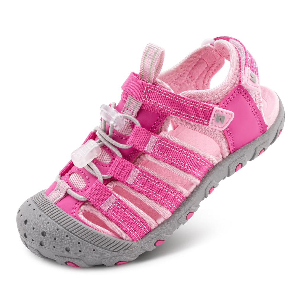 Stelle Girls Sport Water Sandals Kids Hiking Sandals Boys Summer Outdoor Beach Closed-Toe Athletic Shoes for Toddler/Little/Big Kids