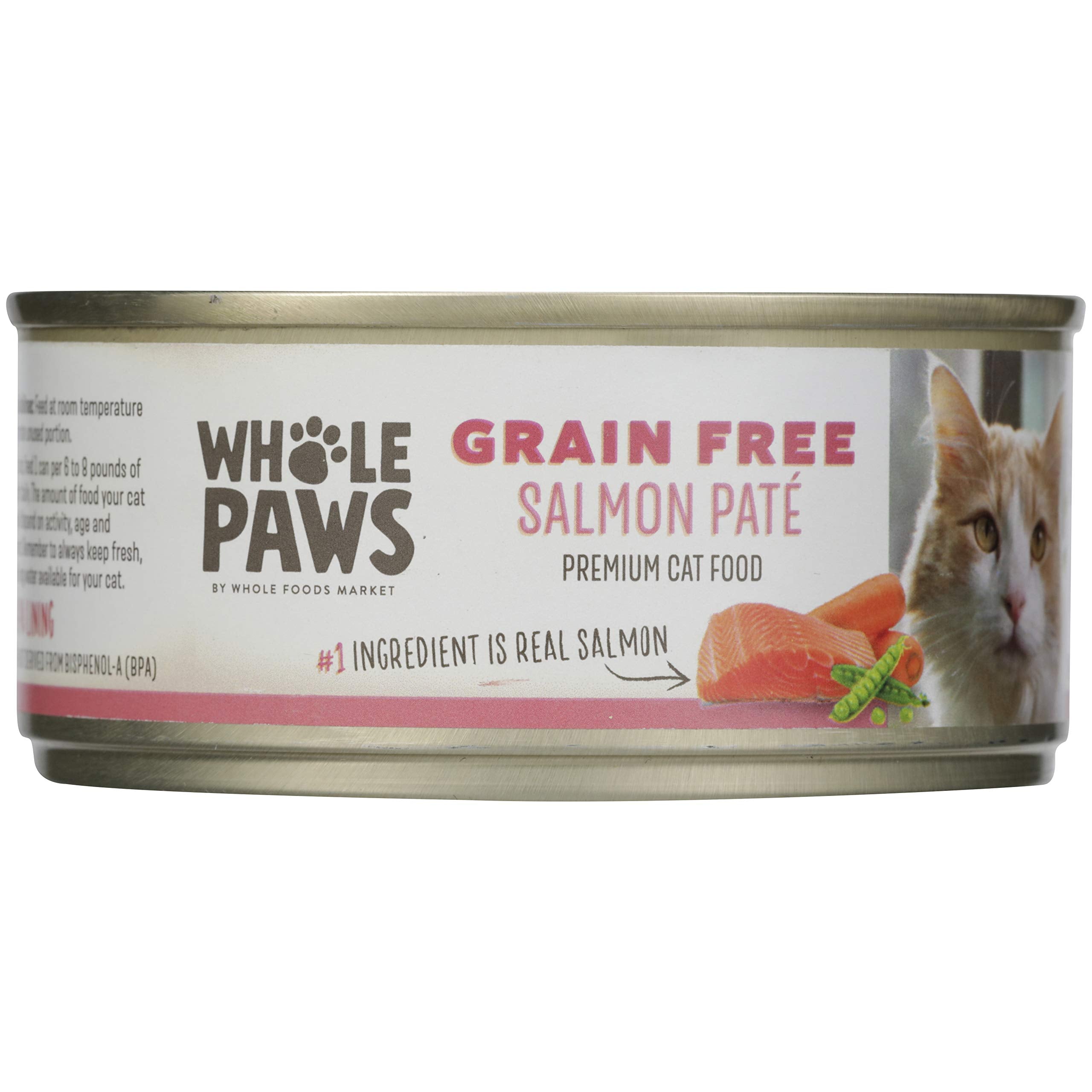 Whole Paws, Grain-Free Wet Cat Food, Chicken Paté, 5.5 Ounce