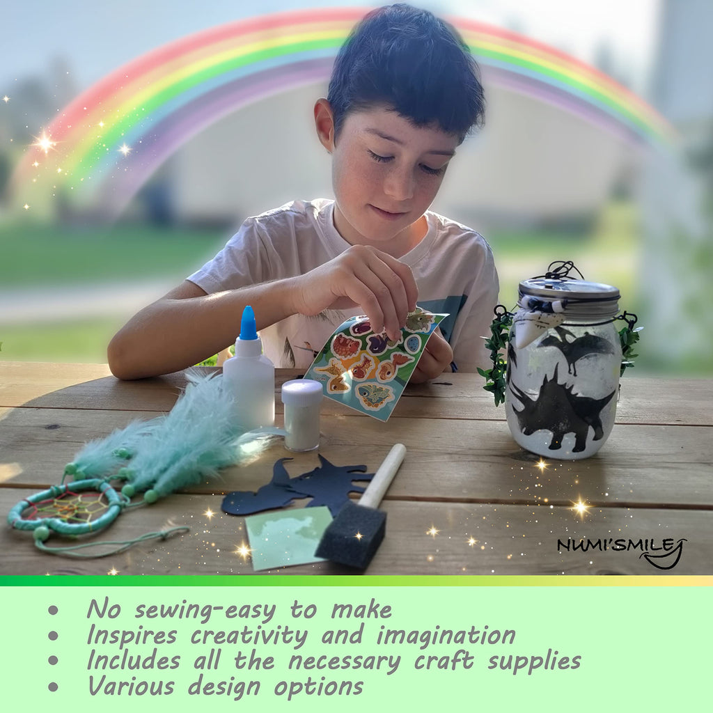 NUMI'SMILE Sports Nightlight Gifts for Boys, DIY Kids Crafts & Christmas Presents Ages 3 4 5 6 7 8-12 Years Old, Baseball, Soccer, Basketball, Football Gifts, Hockey, Tennis, Surfing Art Kit