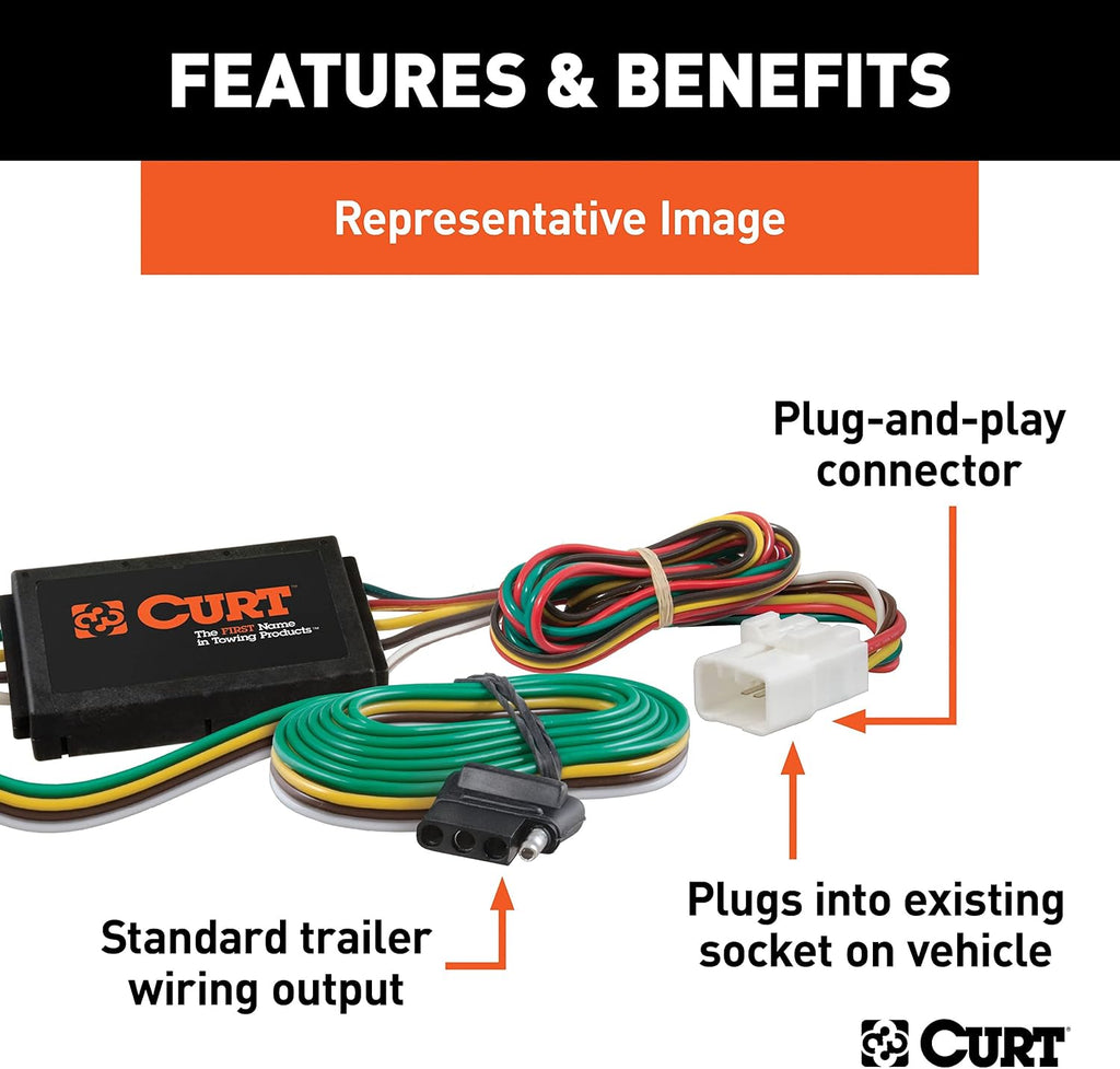 CURT Manufacturing 56040 Wiring T-Connectors