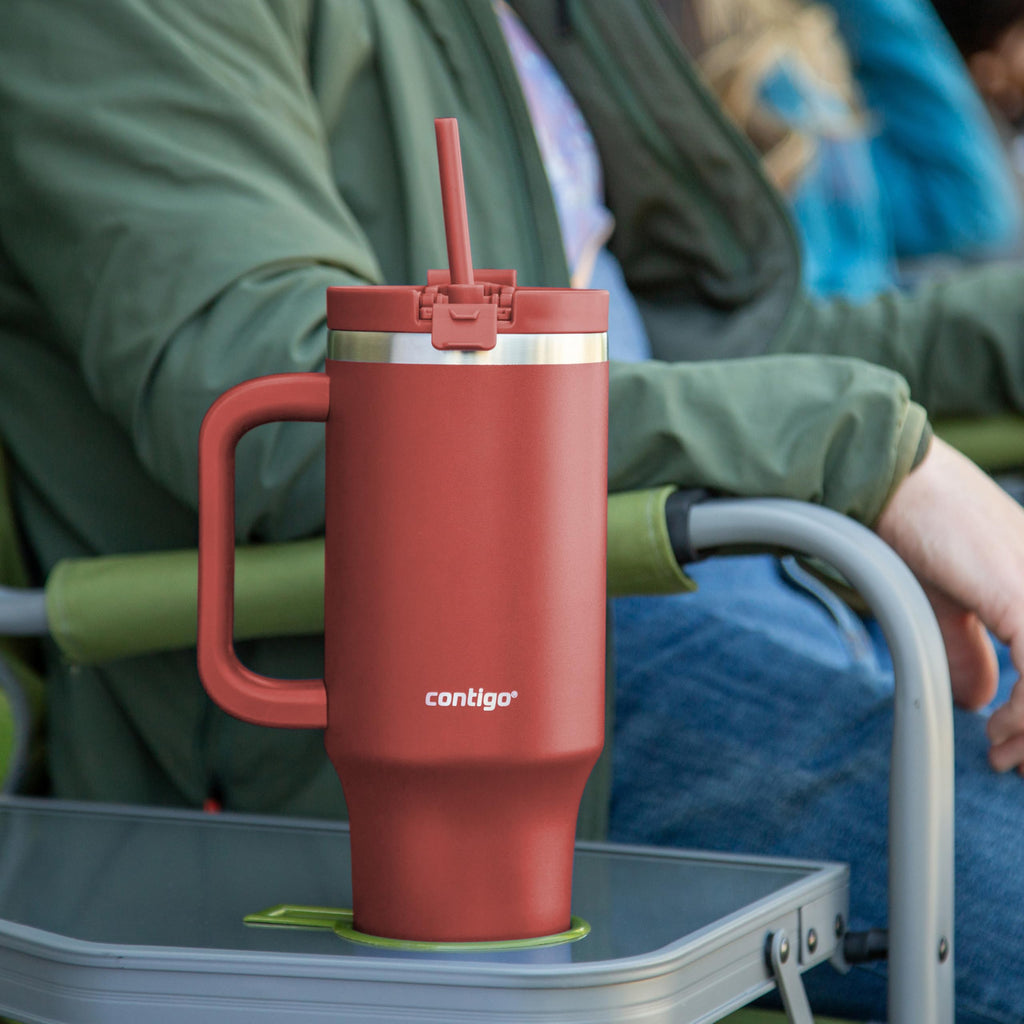 Contigo Streeterville 30oz Tumbler, Stainless Steel Vacuum Insulated, Leak-Proof, Cold for 29 Hours, Fits in cupholders, Licorice
