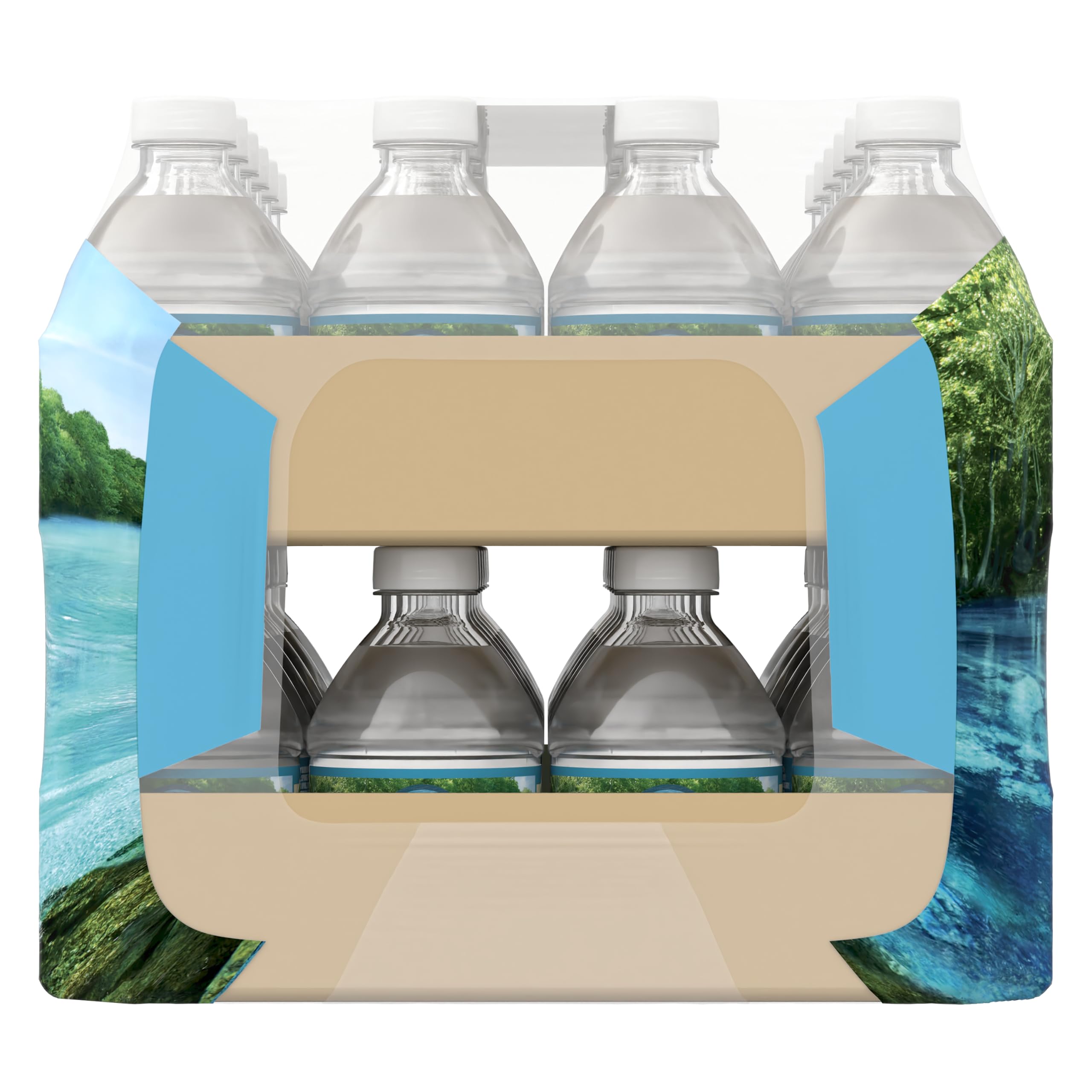 Zephyrhills Spring Water, 8 oz Mini Bottles, 48 Pack (3 Cases)