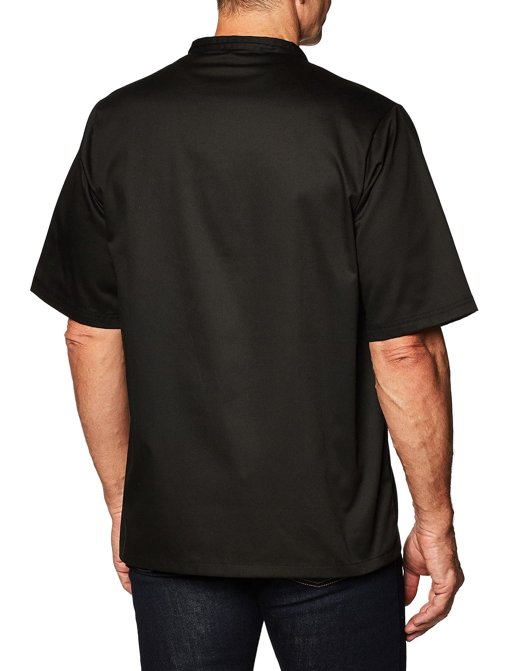 Chef Code Men's Short Sleeve Unisex Classic Chef Coat