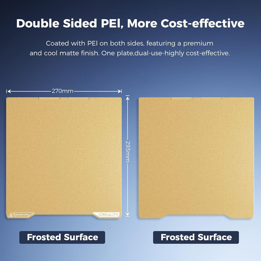 Creality Ender 3 V4 Build Plate, Original PEI Printing Plate Kit 225*250mm, Flexible Spring Steel Magnetic Platform Plate, Easy Print Removal, Heat Resistant For Creality Ender 3 V4 Combo 3D Printer