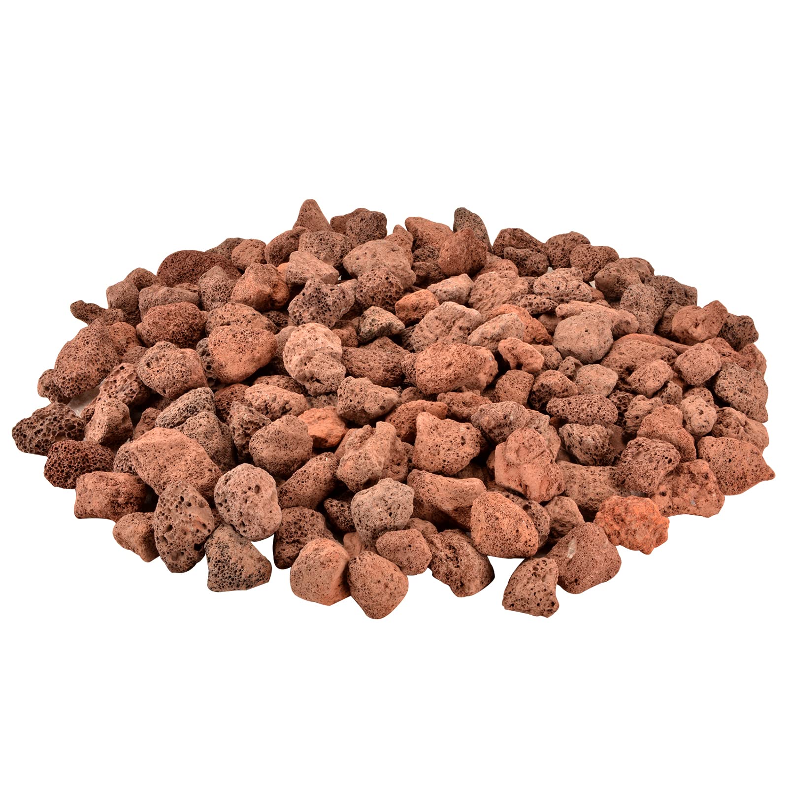Mr. Fireglass 10 Pounds Black Natural Lava Rock for Indoor Outdoor Gas Fire Pits Fireplaces & Barbecue Grills | Volcanic Lava Stones for Decorating Garden Landscaping, Potted Plants, 0.2"-0.3"