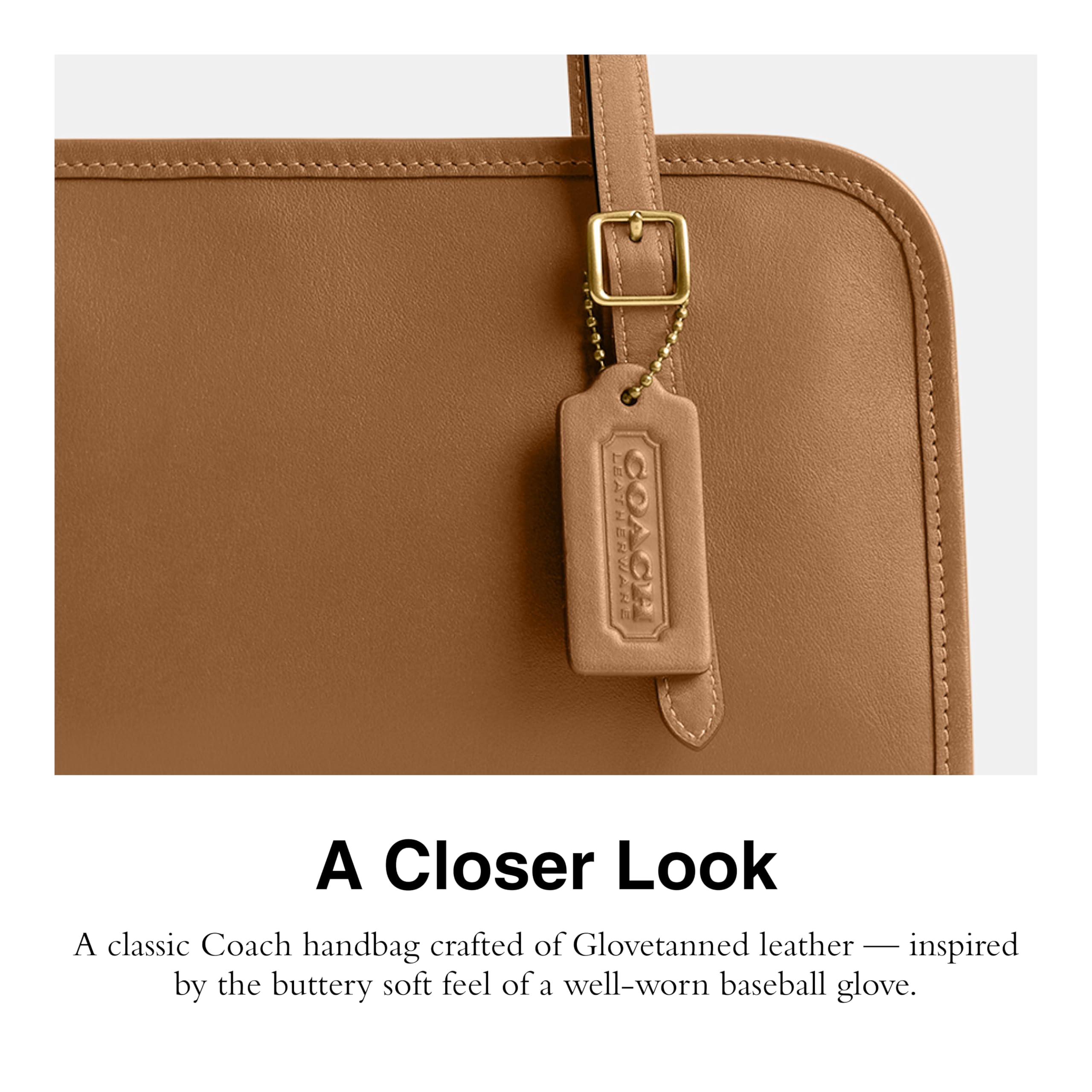 COACH Swing Zip Bag with Grommets