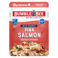 Bumble Bee Skinless & Boneless Pink Salmon, 5 oz Pouch - Premium Wild Caught Salmon for Snacks, Sandwiches & Recipes - 29g Protein per Serving - Gluten Free, Kosher, MSC Certified