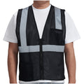 AYKRM 2 Pocket Mesh High Visibility Reflective Safety Vest for men & Women ANSI/ISEA 107 Standards