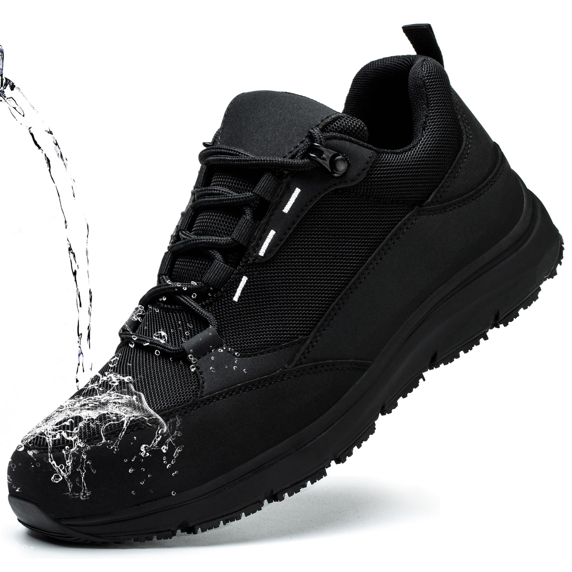 ulogu Steel Toe Shoes for Men Women Waterproof Non Slip Safety Work Shoes