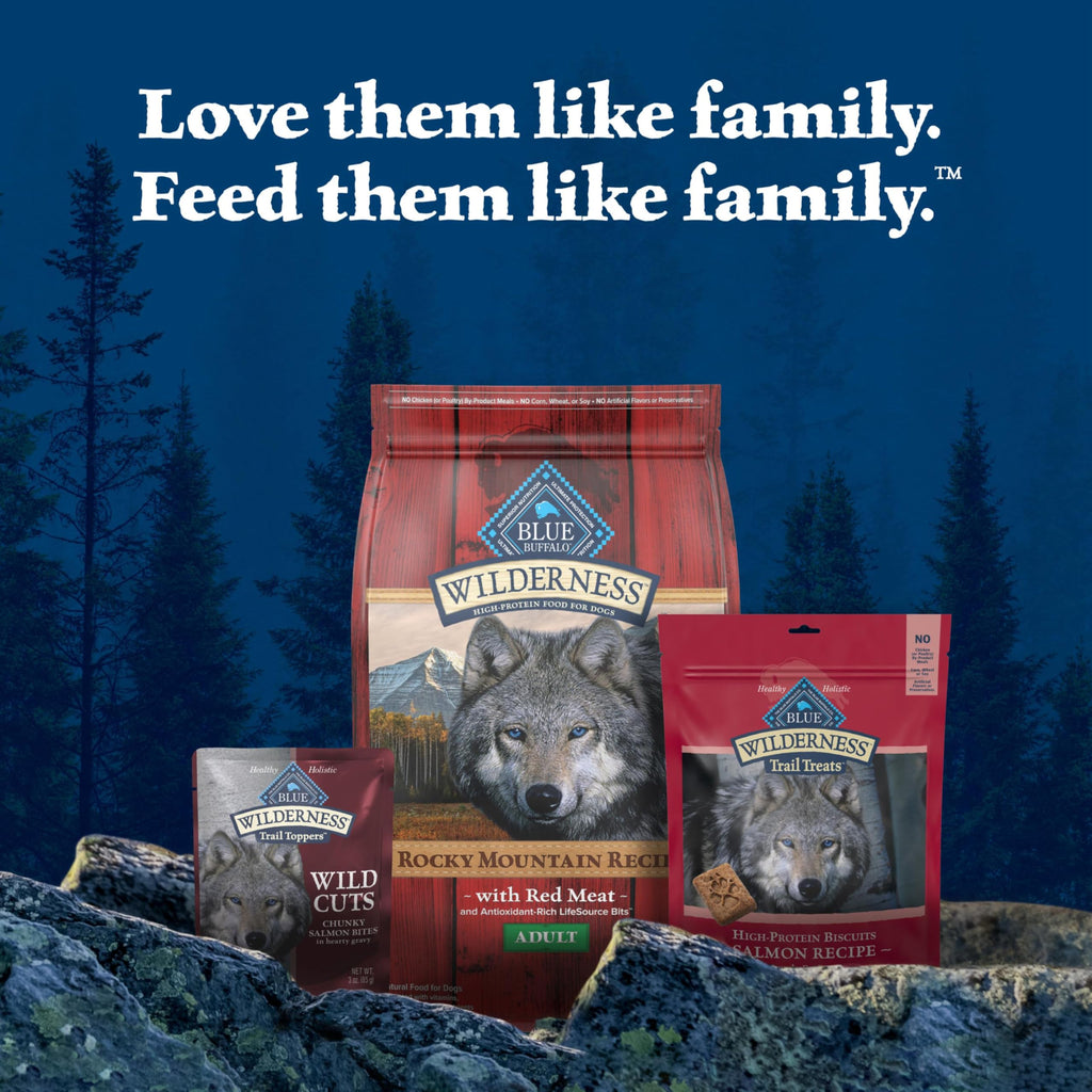 Blue Buffalo Wilderness Wild Cuts Trail Toppers Chunky Bites In Hearty Gravy - Beef - 3 Oz