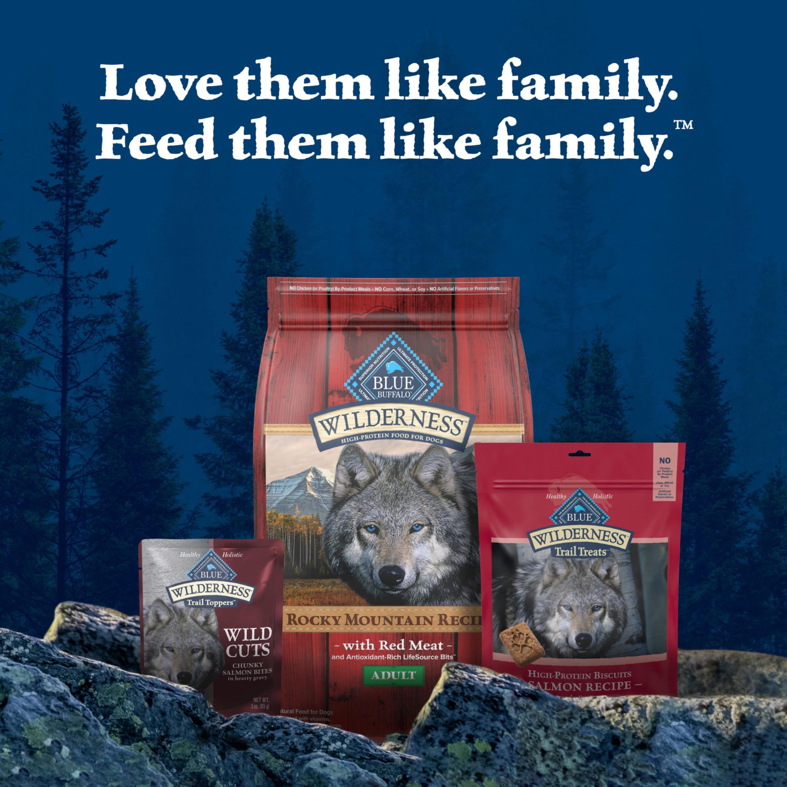 Blue Buffalo Wilderness Wild Cuts Trail Toppers Chunky Bites In Hearty Gravy - Beef - 3 Oz